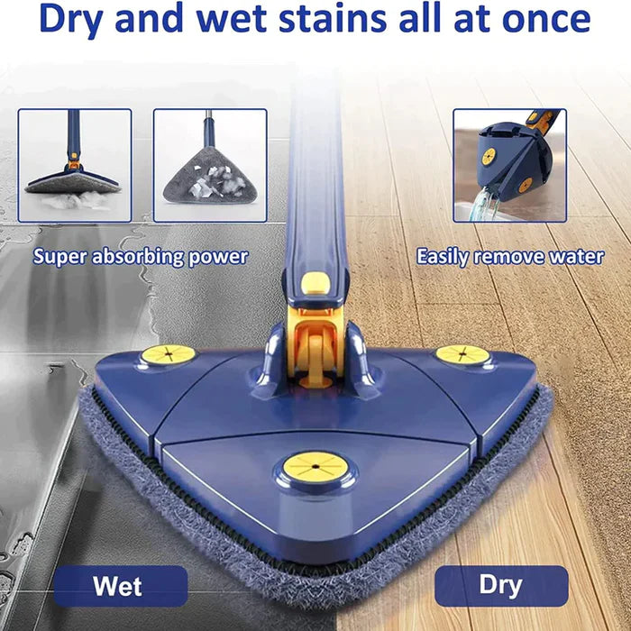 360° Rotatable Triangle Mops for Cleaning & Moping