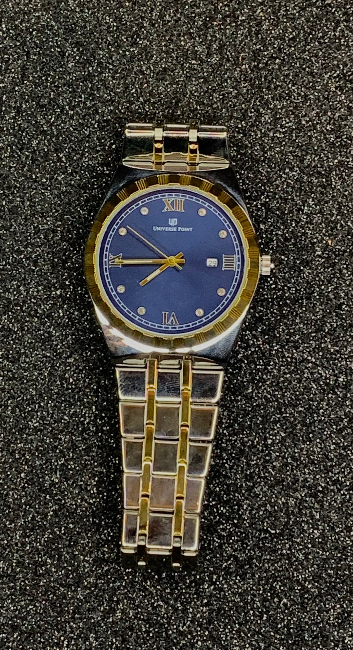 Imported Universe Point Royal Blue Dial Watch (MW#3009)