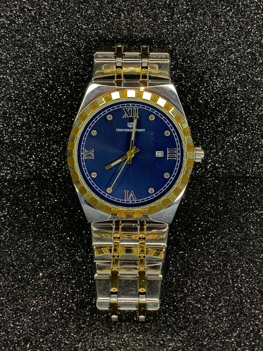 Imported Universe Point Royal Blue Dial Watch (MW#3009)